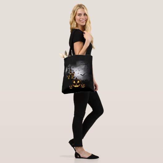 Halloween Canvas tas (Op model)