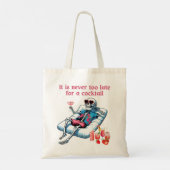 Halloween Canvas tas - Skelet (Achterkant)