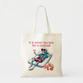 Halloween Canvas tas - Skelet (Voorkant)