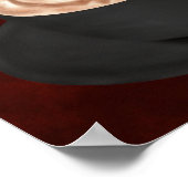 Halloween Cappuccino Art Jack-o-lantern Poster (Hoek)