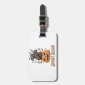 Halloween Capybara Bagagelabel (Voorkant verticaal)