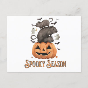 Halloween Capybara Briefkaart