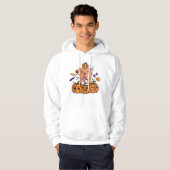 Halloween Capybara - Pompoen & Snoepfeest Hoodie (Voorkant volledig)