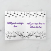 Halloween Card Feestdagen Kaart (Binnen)