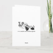 Halloween Card Kaart (Achterkant)