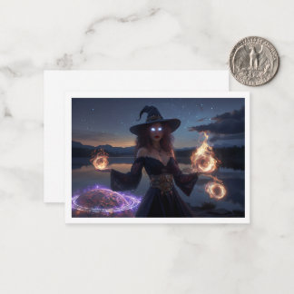 Halloween Card Notitiekaartje