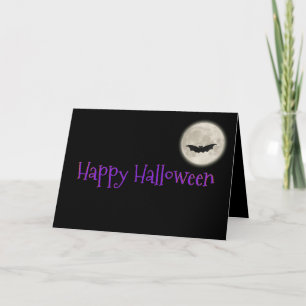 Halloween Card W/Funny Cute Basset Puppy Kaart