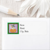 Halloween Cardigan Welsh Corgi Etiket (Insitu)