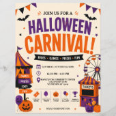 Halloween Carnaval Flyer (Voorkant)