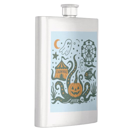Halloween carnaval onder de oceaan flacon (Rechts)