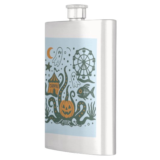 Halloween carnaval onder de oceaan flacon (Links)