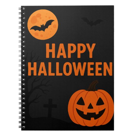 Halloween carnet notitieboek (Voorkant)