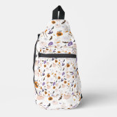 Halloween Cartoon Patroon Sling Bag (Voorkant)
