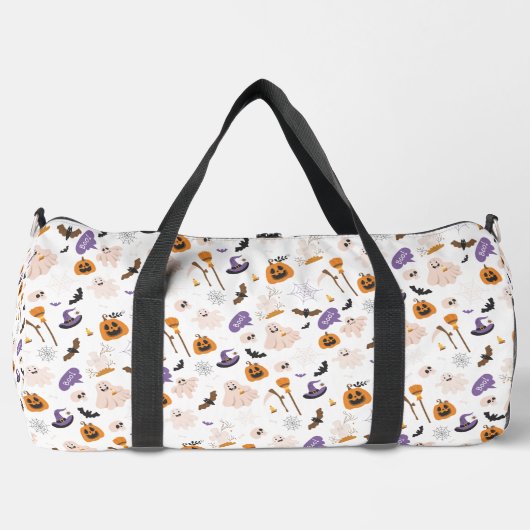 Halloween Cartoon Pattern Plunjezak (Voorkant)