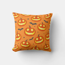 Halloween Cartoon Pumpkin Pattern Kussen