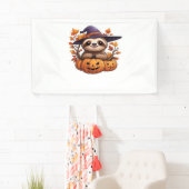 Halloween Cartoon Sloth Classic T-shirt Spandoek (Insitu)