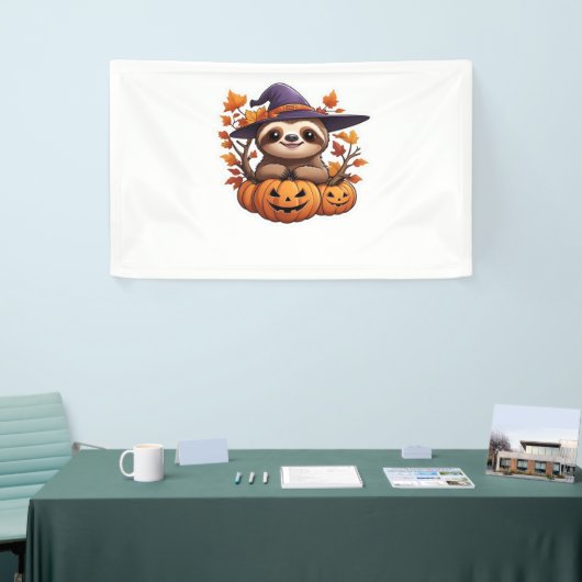 Halloween Cartoon Sloth Classic T-shirt Spandoek (Beurs)