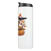 Halloween Cartoon Sloth Classic T-shirt Thermosbeker (Geroteerd rechts)