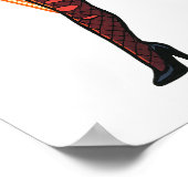 Halloween Cartoon Succubus - Donker en speels Poster (Hoek)