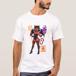Halloween Cartoon Succubus - Donker en speels T-shirt