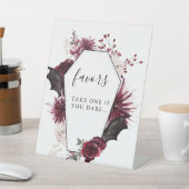 Halloween Cash Bar Reclamebord Met Voetstuk (Insitu)