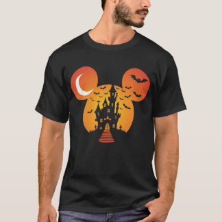 Halloween Castle Grappig kasteel Halloween klant T-shirt