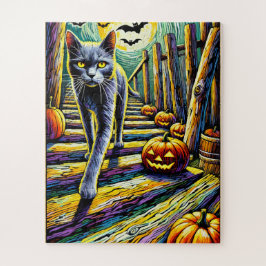 Halloween Cat 50 Stuk Kinder Puzzel