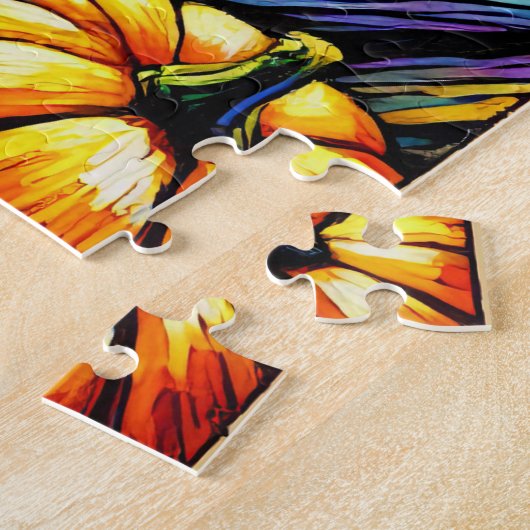 Halloween Cat 50 Stuk Kinder Puzzel Legpuzzel (Zijkant)