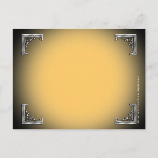 Halloween Cat and Mouse Games Briefkaart (Achterkant)