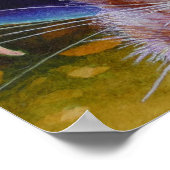 Halloween Cat and Mouse No. 1 Waterverf Art. 16x20 Poster (Hoek)