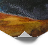 Halloween Cat and Mouse No. 2 Waterverf Art. 18x24 Poster (Hoek)