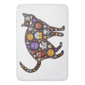 HALLOWEEN CAT BADMAT (Voorkant Verticaal)