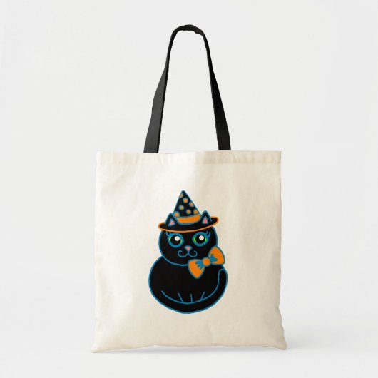 Halloween Cat Bag Tote Bag (Voorkant)