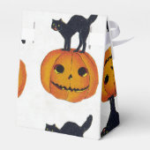 Halloween Cat Bedankdoosjes (Achterkant)