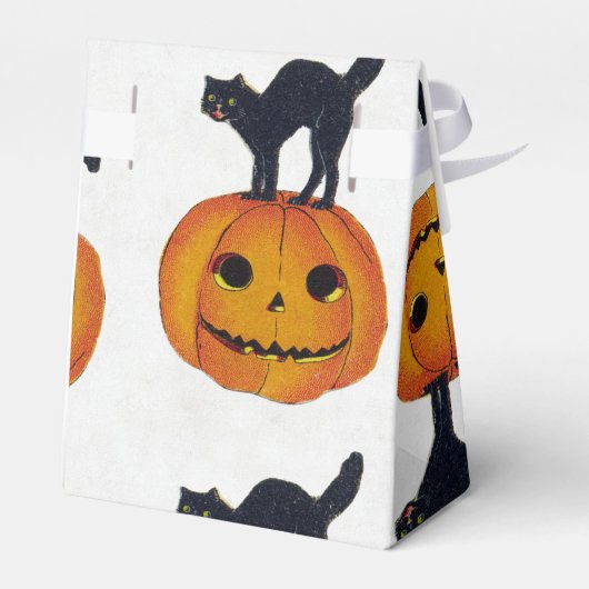  Halloween Cat Bedankdoosjes (Achterkant)