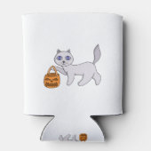 Halloween Cat Blikjeskoeler (Achterkant)