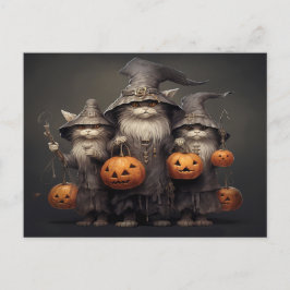 Halloween Cat Briefkaart