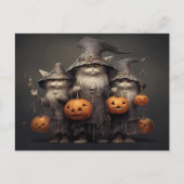 Halloween Cat Briefkaart (Voorkant)