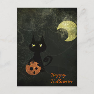 Halloween Cat Briefkaart