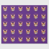 Halloween Cat Cadeaupapier (Vlak)