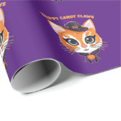 Halloween Cat Cadeaupapier (Rol Hoek)