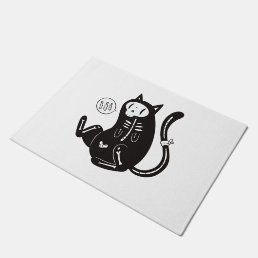 Halloween Cat Deurmat (Schuin)