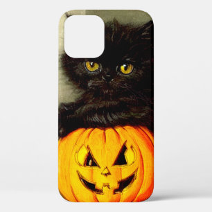 Halloween Cat en Jack-o’-lantaarn Case-Mate iPhone Case