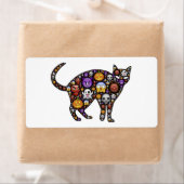 HALLOWEEN CAT ETIKET (Insitu)