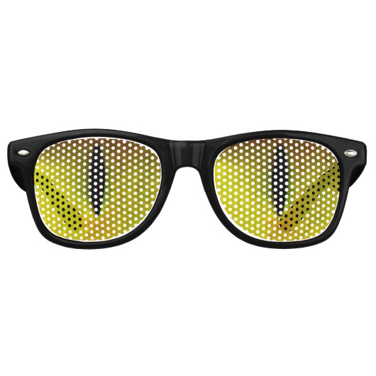 Halloween Cat Eyes Glasses Retro Zonnebril (Voorkant)