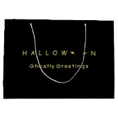 Halloween Cat Eyes Groot Cadeauzakje (Achterkant)