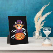 Halloween Cat Fotoplaat (Zijkant)