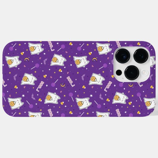Halloween Cat Ghost Case-Mate iPhone Case (Achterkant (horizontaal))