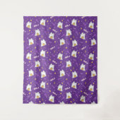 Halloween Cat Ghost Tapestry Wandkleed (Voorkant)