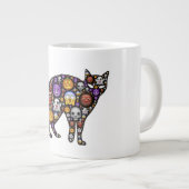 HALLOWEEN CAT GROTE KOFFIEKOP (Voorkant rechts)